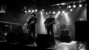 Church of Cash live on stage performing Johnny Cash tribute show