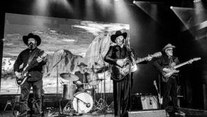 Church of Cash live on stage performing Johnny Cash tribute show