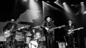 Church of Cash live on stage performing Johnny Cash tribute show