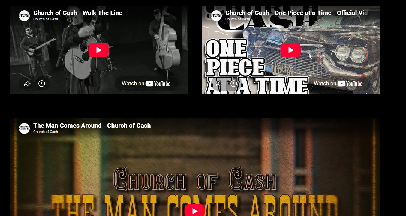 Church of Cash - One Piece at a Time - Official Vid